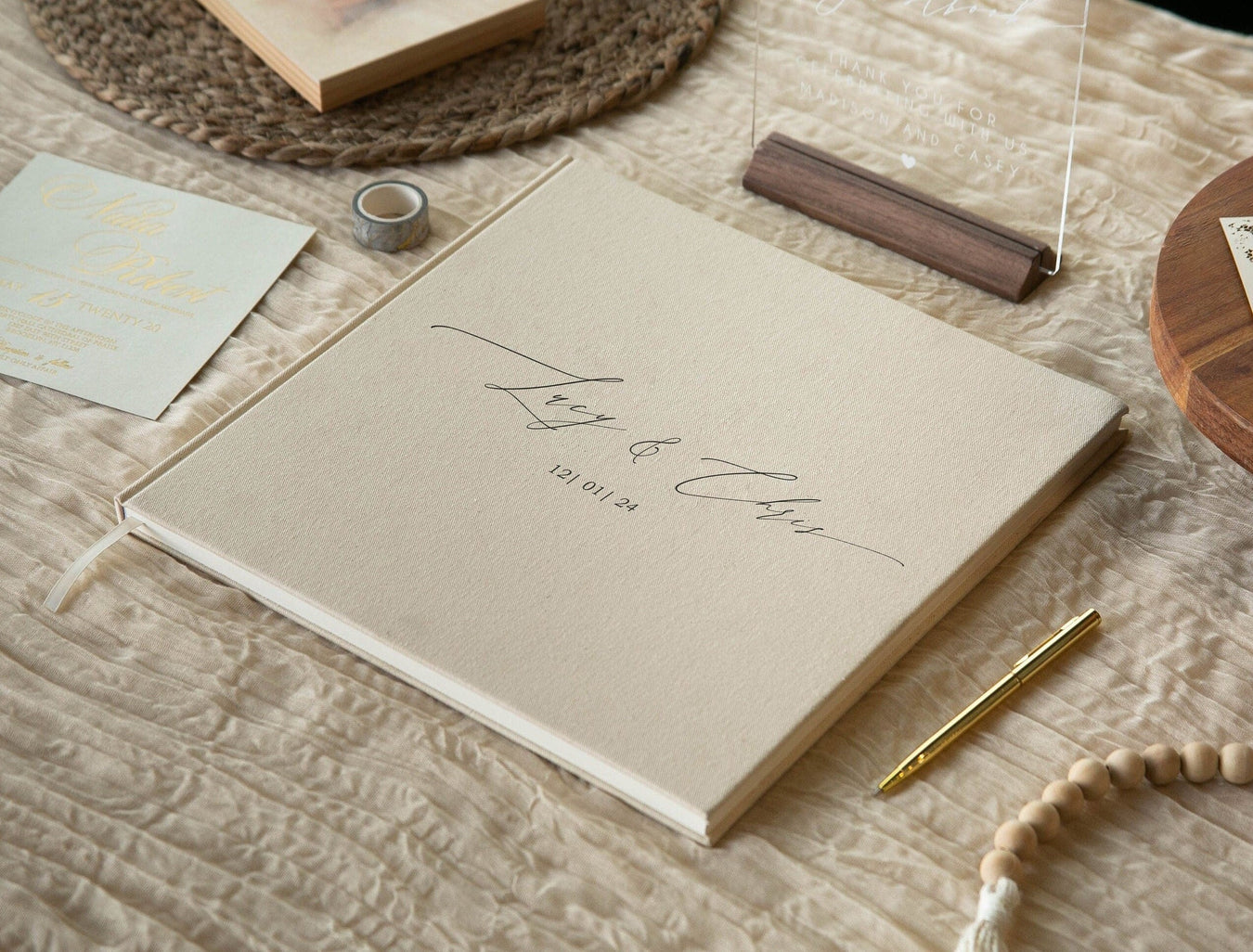 Linen Guestbooks