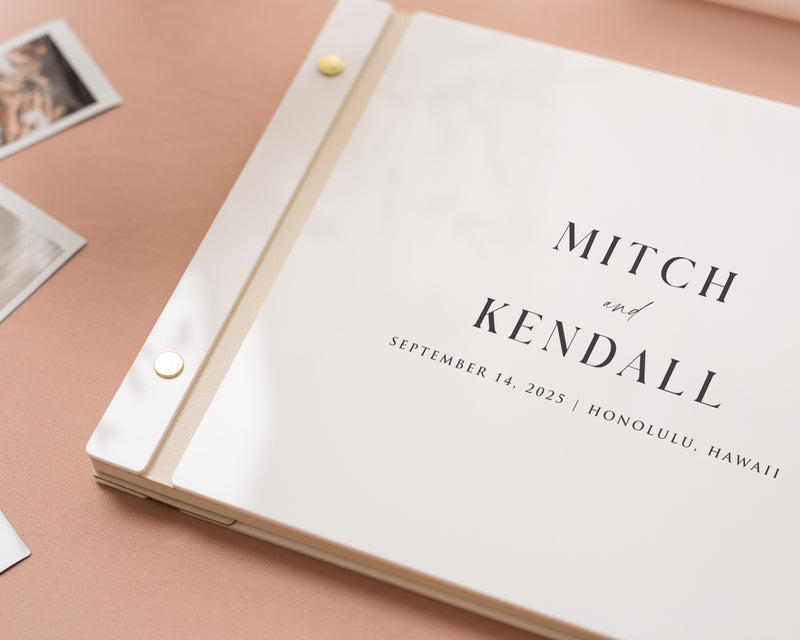 Luxe Photo Guest Book - D1