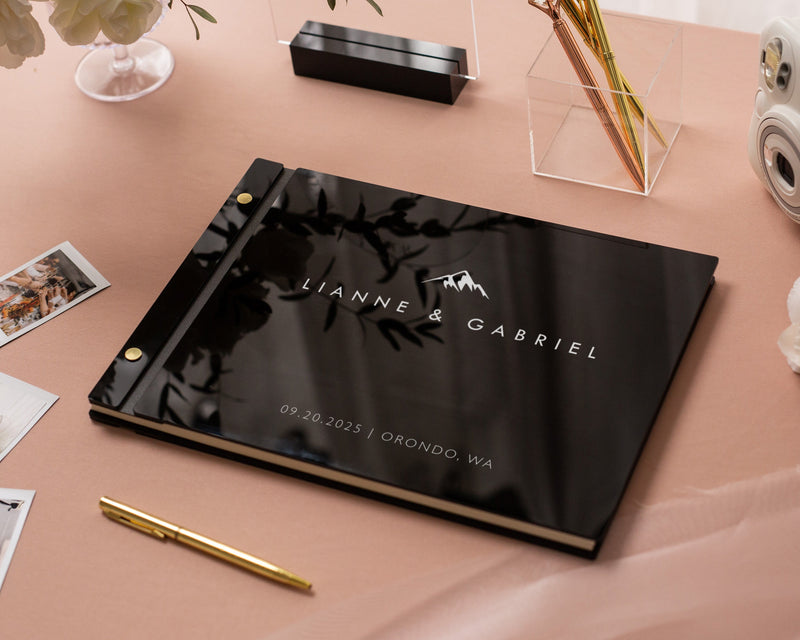Luxe Photo Guest Book - D2