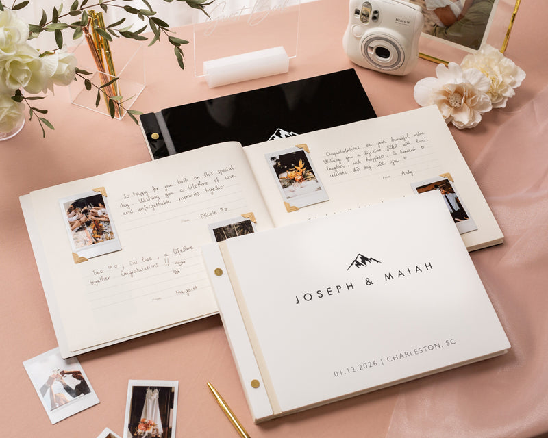 Luxe Photo Guest Book - D2
