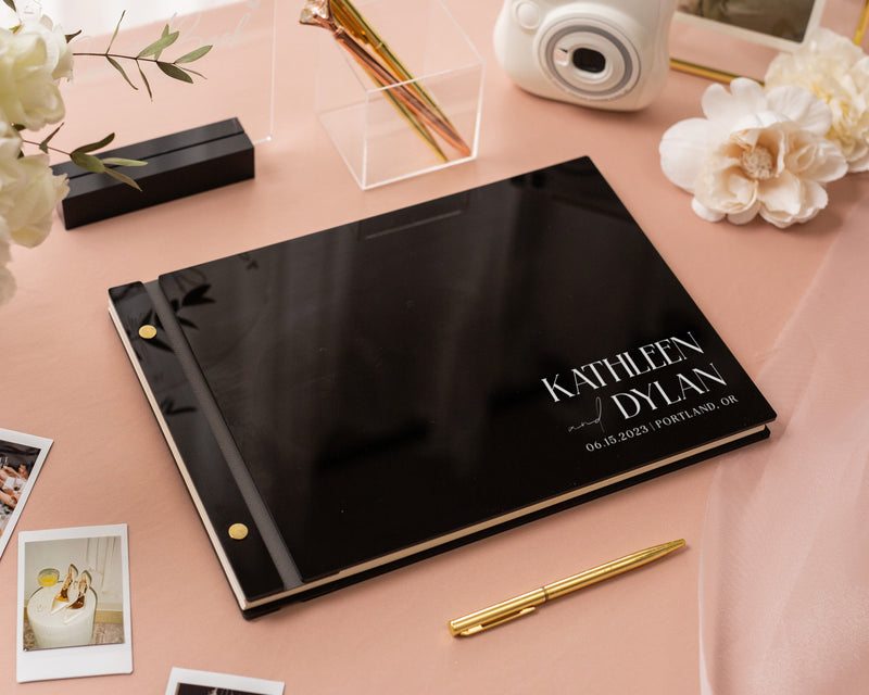Luxe Photo Guest Book - D4