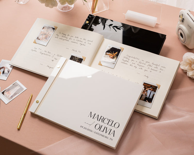 Luxe Photo Guest Book - D4