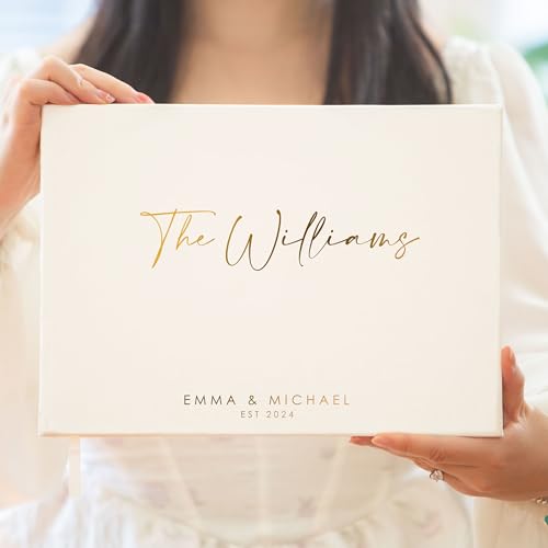 Custom Foil Personalized Guest Book - Style F1