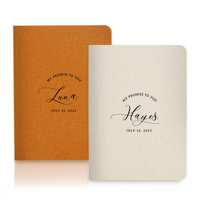 Personalized Soft Cover My Promise Vow Books