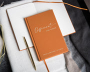 MUUJEE Custom Officiant Book - Personalized Modern Minimalist Notebook Custom Journal Gift for Pastor Ministers Sermon Wedding Ceremony, 32 PAges, 140gsm Thick Lined Paper, 5.25 x 8.25" (Design2)