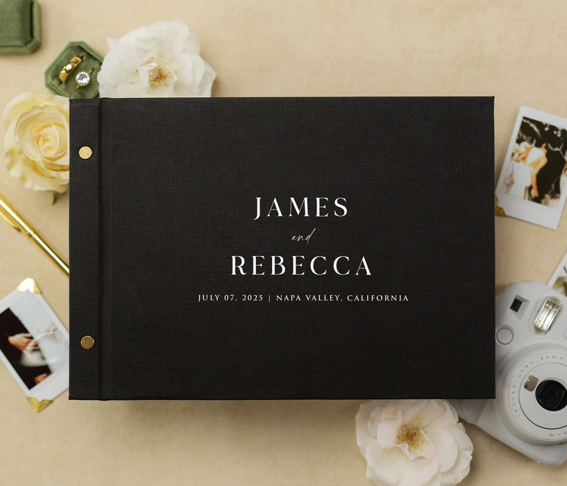 Luxe Photo Guest Book - D1