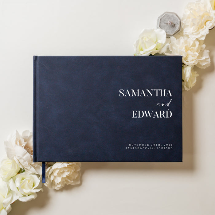 Custom Personalized Guest Book - Style F3