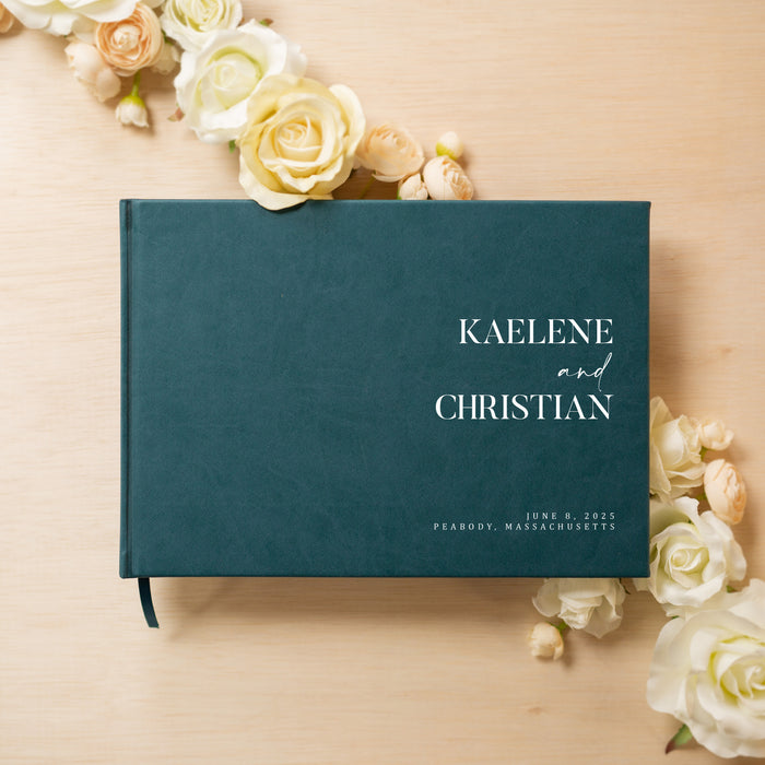 Custom Personalized Guest Book - Style F3