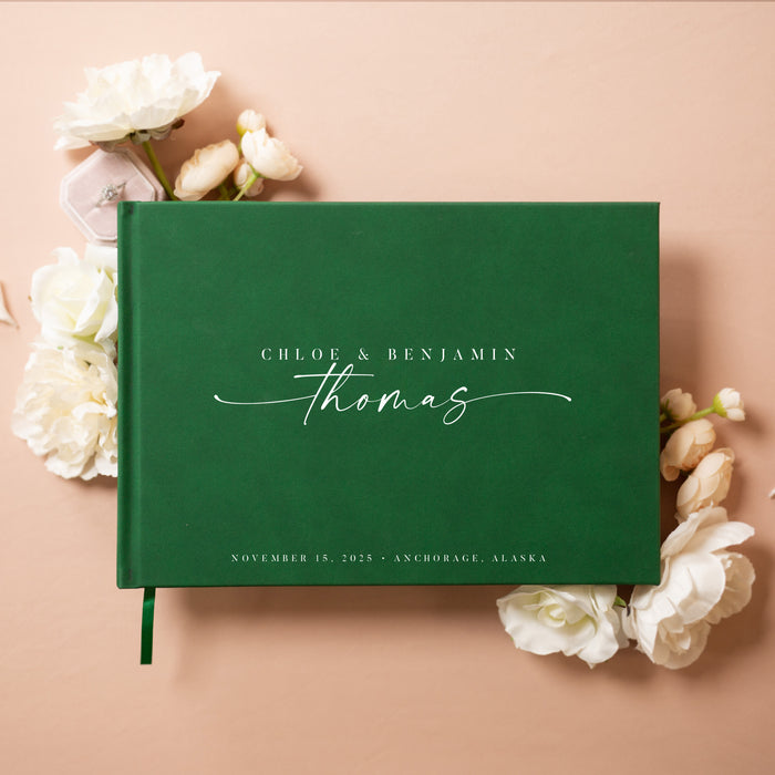 Custom Personalized Guest Book - Style F5