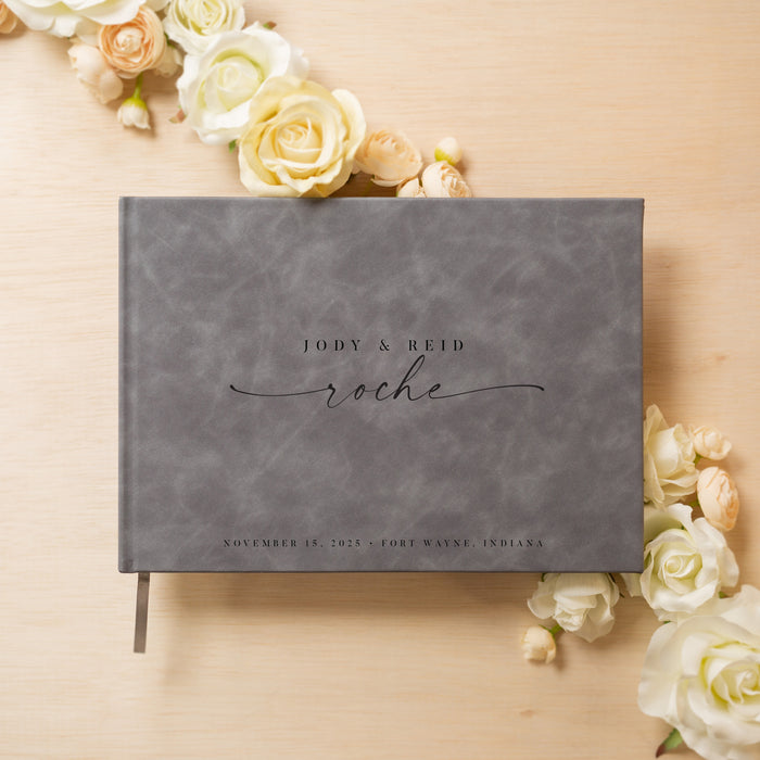 Custom Personalized Guest Book - Style F5