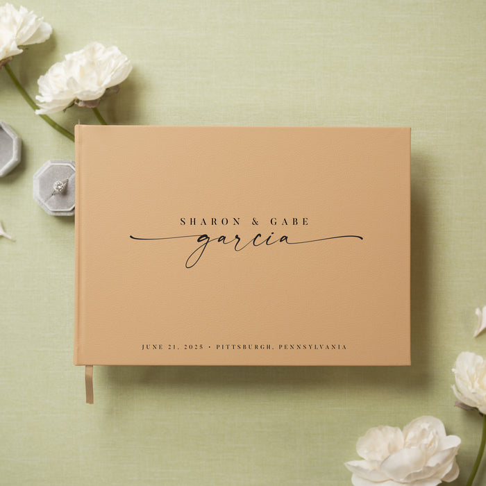 Custom Personalized Guest Book - Style F5