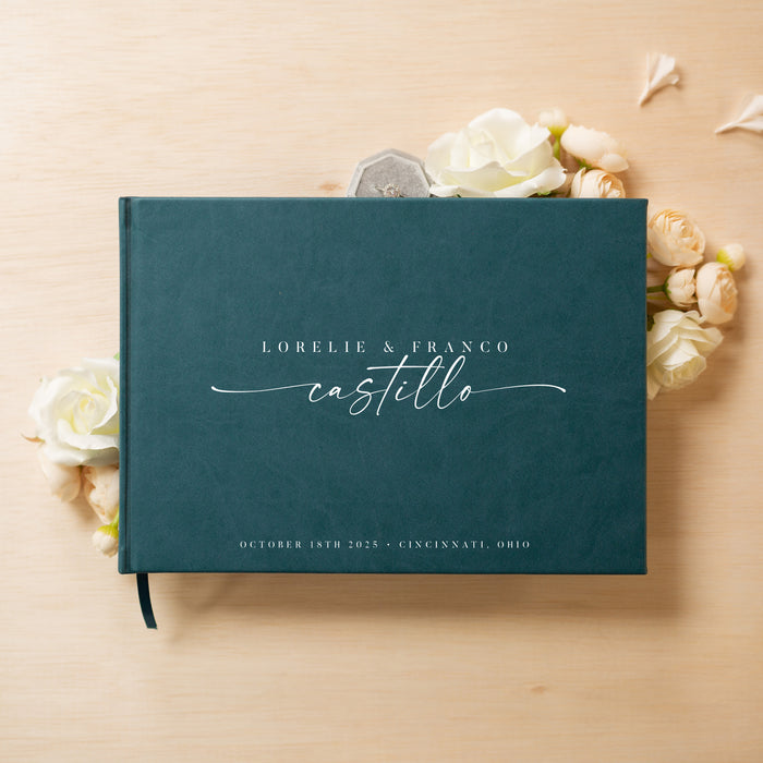 Custom Personalized Guest Book - Style F5