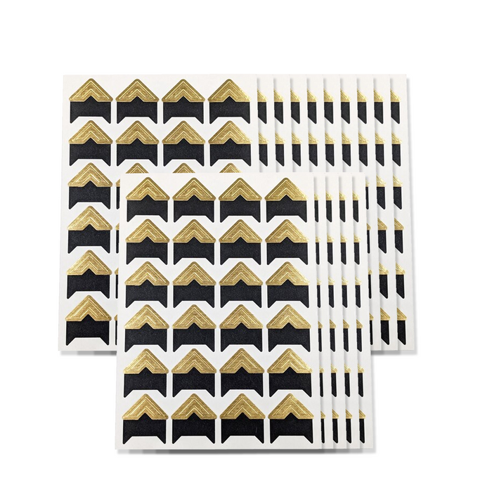 15 Sheets Gold (360 Photo Corner Stickers)