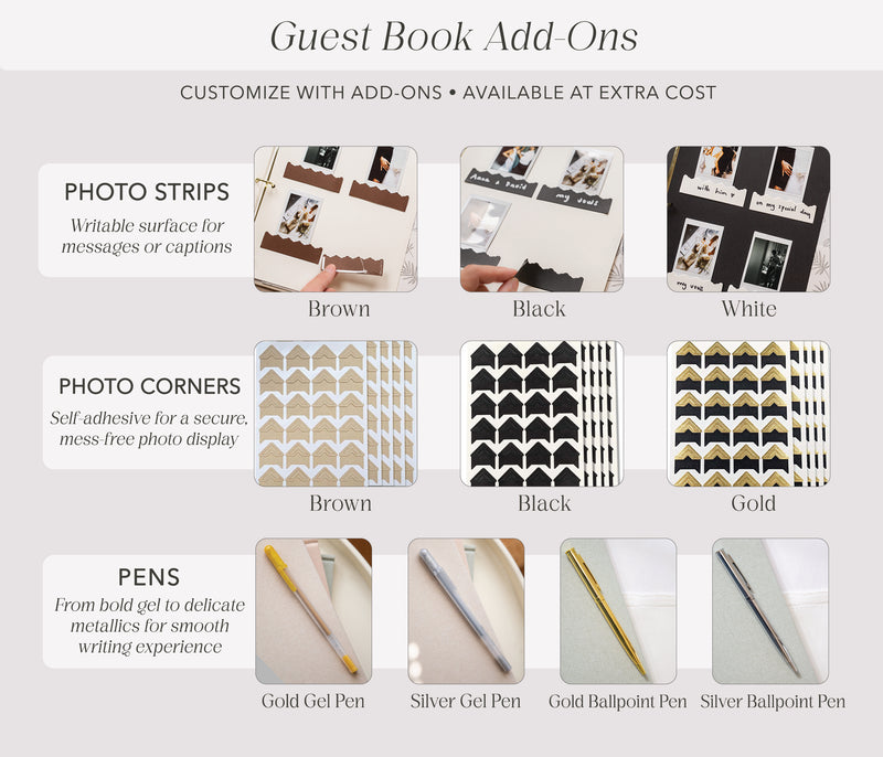Luxe Photo Guest Book - D4