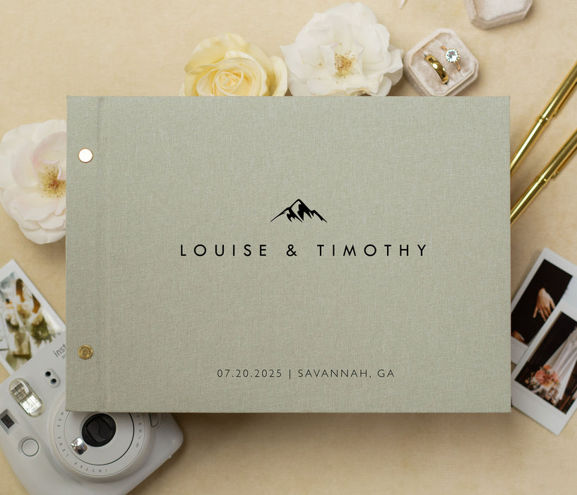Luxe Photo Guest Book - D2