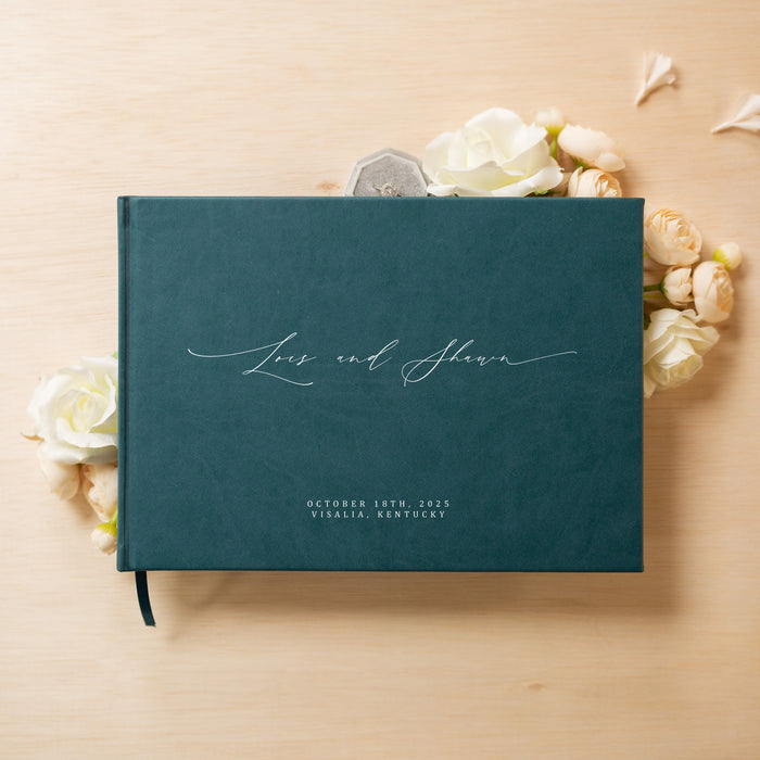 Custom Personalized Guest Book - Style F0