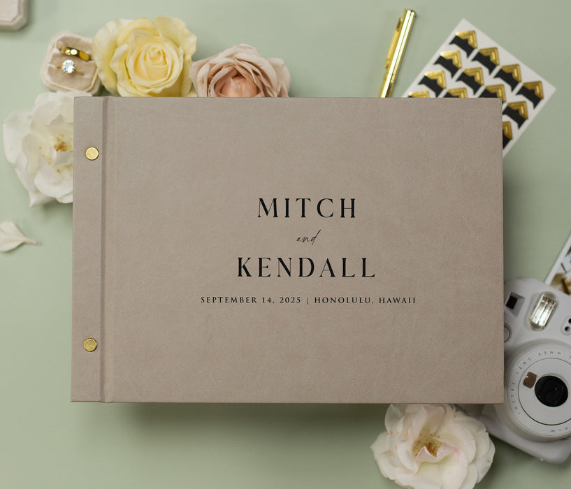 Luxe Photo Guest Book - D1