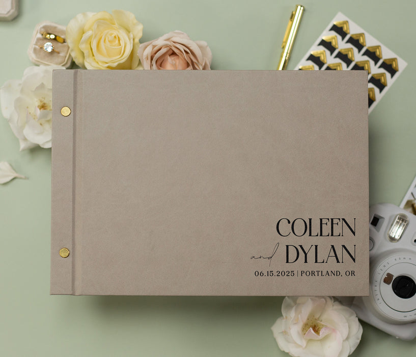 Luxe Photo Guest Book - D4