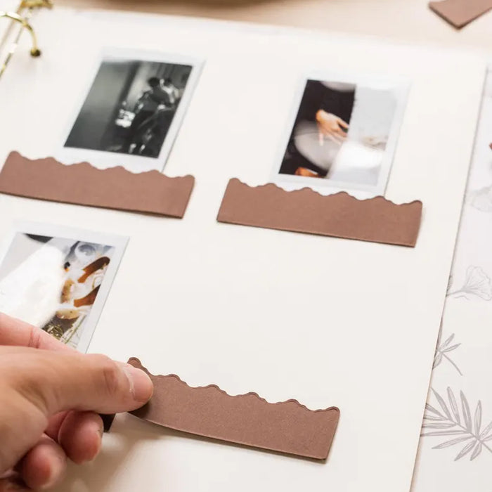 10 Brown Photo Strips