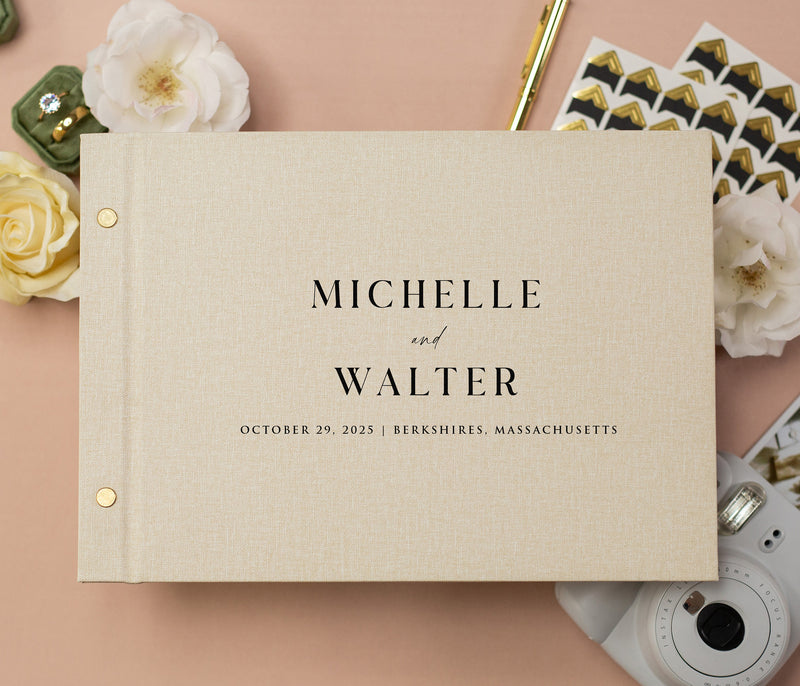 Luxe Photo Guest Book - D1