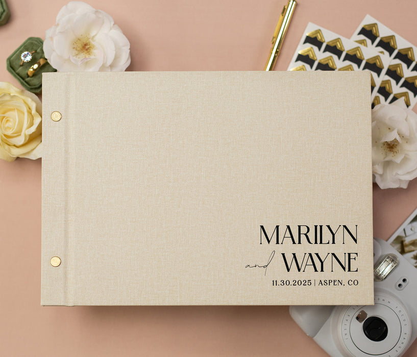 Luxe Photo Guest Book - D4