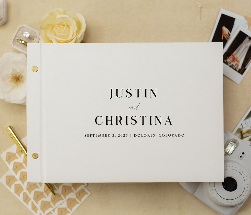 Luxe Photo Guest Book - D1