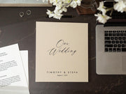 Self Stick Linen Photo Album Binder (D9)