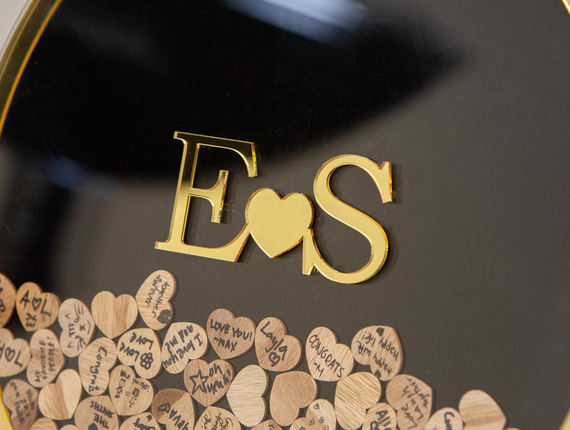 Wedding Guest Book Alternative (Circle)