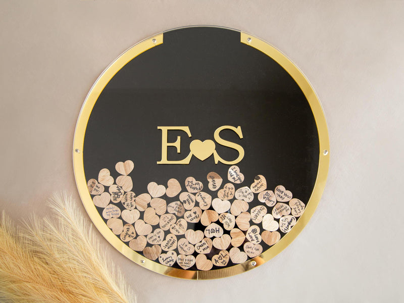 Wedding Guest Book Alternative (Circle)