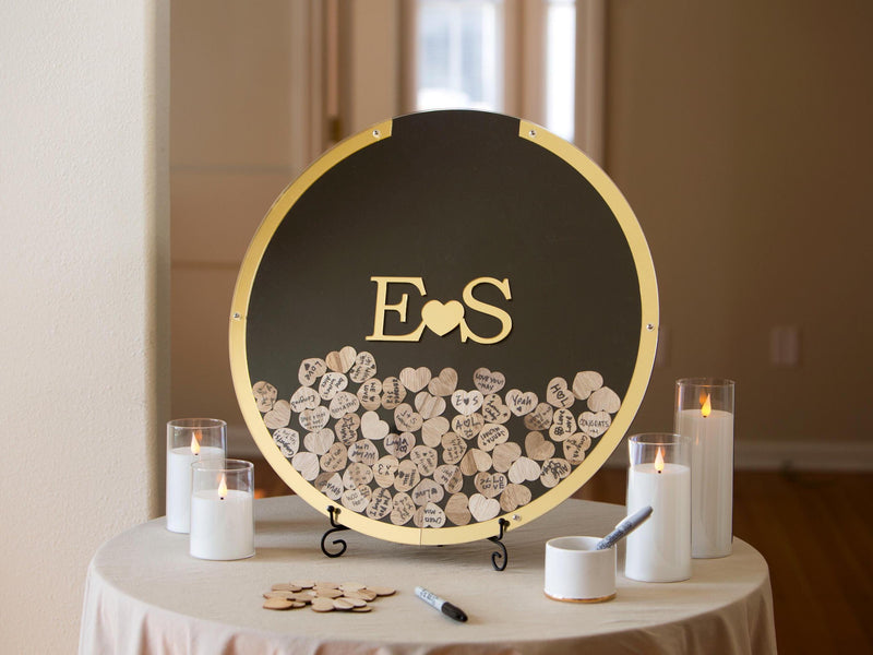 Wedding Guest Book Alternative (Circle)