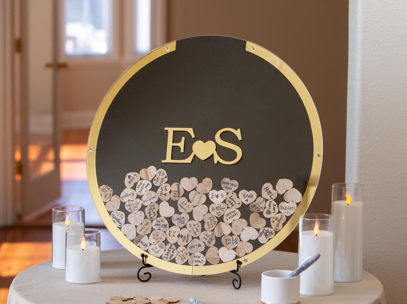 Wedding Guest Book Alternative (Circle)