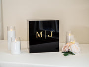 Acrylic Wedding Card Box - Custom Wedding Envelope Box with Lock, Personalized Wedding Decor, Memory Box for Gifts, Money Box