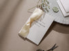 Wedding day folded card w/ envelope (d5) - custom dated thank you for being my godparent sponsor from couple with envelope 4.5x6.25"