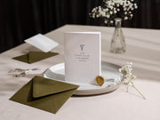 Wedding day folded card (d1) - thank you cards to family bridal party moh bridesmaid mom dad mil fil parents gift 4.5x6.25"