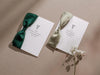 Wedding day folded card w/ envelope (d1) - thank you cards to family bridal party moh bridesmaid mom dad mil fil parents gift 4.5x6.25"