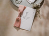 Wedding day folded card w/ envelope (d1) - thank you cards to family bridal party moh bridesmaid mom dad mil fil parents gift 4.5x6.25"
