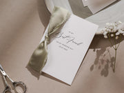 Wedding day folded card w/ envelope (d2) - to my best friend maid of honor bridesmaid on my wedding day custom card with date 4.5x6.25"