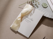 Wedding day folded card w/ envelope (d3) - thank you cards to family bridal party bridesmaid mom dad mil fil moh parents gift 4.5x6.25"