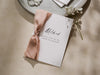 Will You Be My? Proposal Cards w/ Ribbon (D10) - Bridesmaid, Maid of Honor, Groomsmen, Flower Girl, Officiant, Wedding Party, 4.5x6.25"