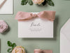 Will You Be My? Proposal Cards w/ Ribbon (D10) - Bridesmaid, Maid of Honor, Groomsmen, Flower Girl, Officiant, Wedding Party, 4.5x6.25"