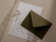 Wedding day folded card (d4) - to my husband wife groom bride love on our wedding day custom date on card includes envelope 4.5x6.25"
