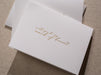 Gold Embossed Folded Card w/ Envelope (Maid) - Will You Be My Maid Of Honor Proposal Card Bridesmaid Wedding Stationery Thank You Letter