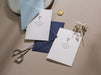 Wedding day folded card (d1) - thank you cards to family bridal party moh bridesmaid mom dad mil fil parents gift 4.5x6.25"