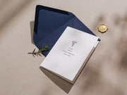 Wedding day folded card (d1) - thank you cards to family bridal party moh bridesmaid mom dad mil fil parents gift 4.5x6.25"