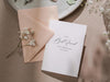 Wedding day folded card (d2) - to my best friend maid of honor bridesmaid on my wedding day custom card with envelope thank you 4.5x6.25"
