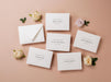 Wedding day folded card (d5) - custom dated thank you for being my groomsman best man ring bearer from groom bride with envelope 4.5x6.25"