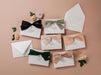 Wedding day folded card w/ envelope (d1) - thank you cards to family bridal party moh bridesmaid mom dad mil fil parents gift 4.5x6.25"