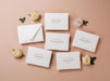 Wedding day folded card w/ envelope (d5) - custom thank you for being my maid matron of honor bridesmaid bestfriend from bride 4.5x6.25"