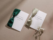 Wedding day folded card w/ envelope (d5) - custom thank you for being my maid matron of honor bridesmaid bestfriend from bride 4.5x6.25"