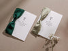 Wedding day folded card w/ envelope (d1) - thank you cards to family bridal party moh bridesmaid mom dad mil fil parents gift 4.5x6.25"